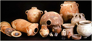 Fig. 21. Pottery of Level III - end of 8th century BCE