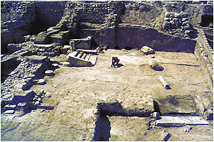 Fig. 5. The 'Acropolis Temple: the main hall, from north